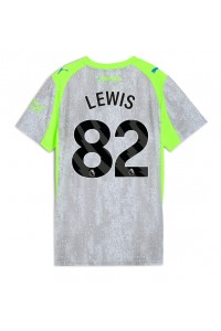 Manchester City Rico Lewis #82 Fotballdrakt Tredje Klær Dame 2025-26 Korte ermer